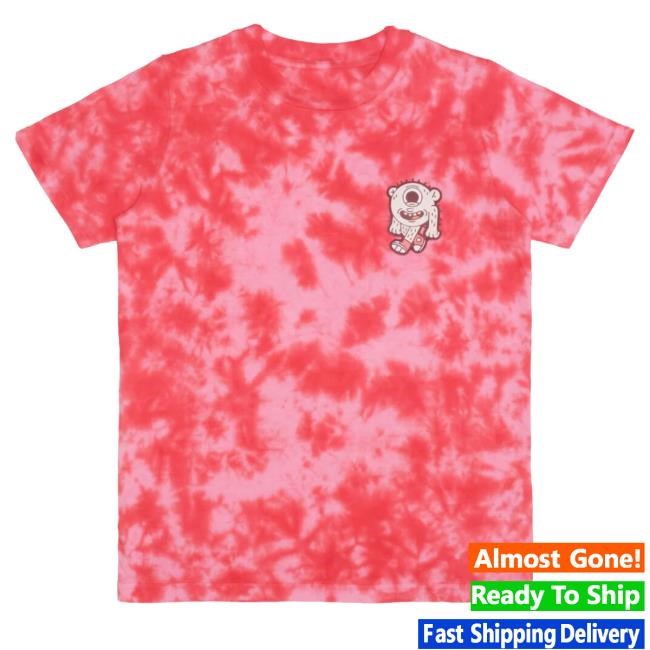 Official Rasberry Soda Merch Band Of Boys Red Tie Dye Hoodie Sweatshirt