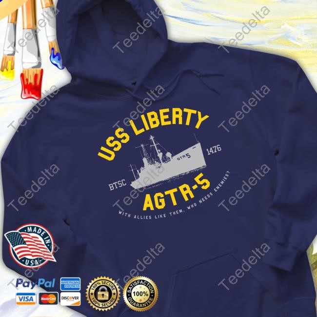 Uss Liberty Agtr 5 Btsc 1476 New Shirt