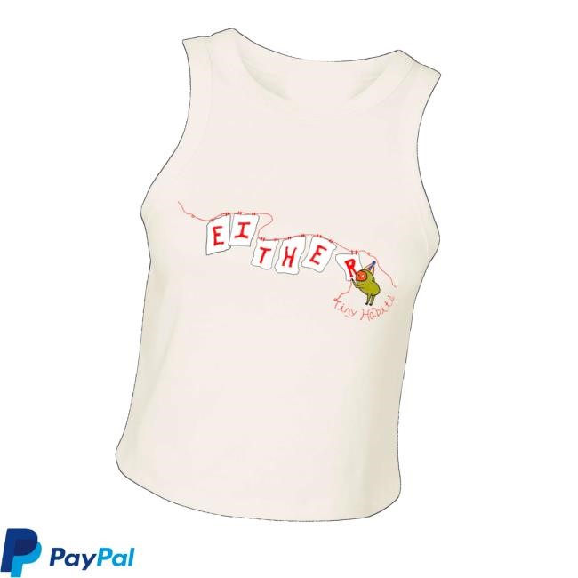Tiny Habits Official Merch Store Shop Either Tee Shirt
