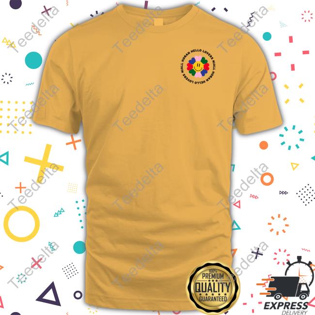 Lewis Capaldi Wearing Hello Lovers Niall Horan Tee Shirt