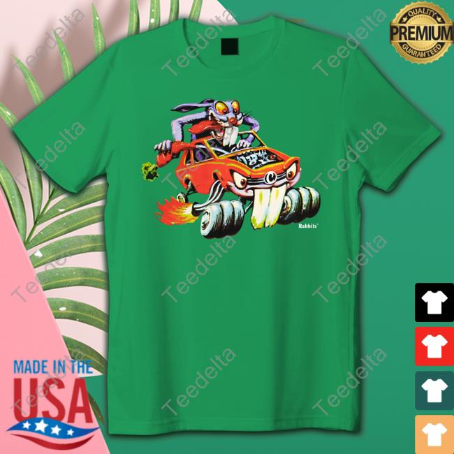 Rabbit Monster Truck Long Sleeve T Shirt Anwarcarrots