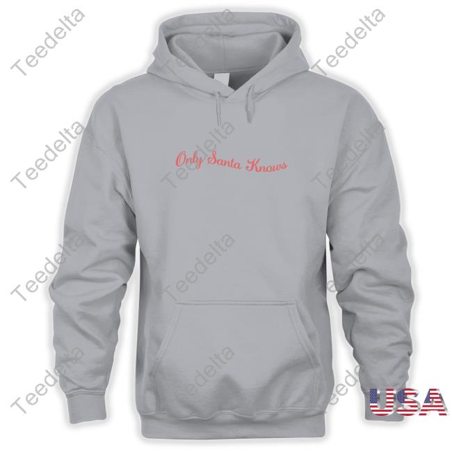 Merch Bar Delta Goodrem Only Santa Knows Tee Light Pink