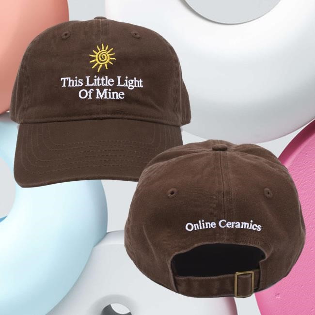 Online Ceramics Merch Light Of Mine Brown Trucker Snapback