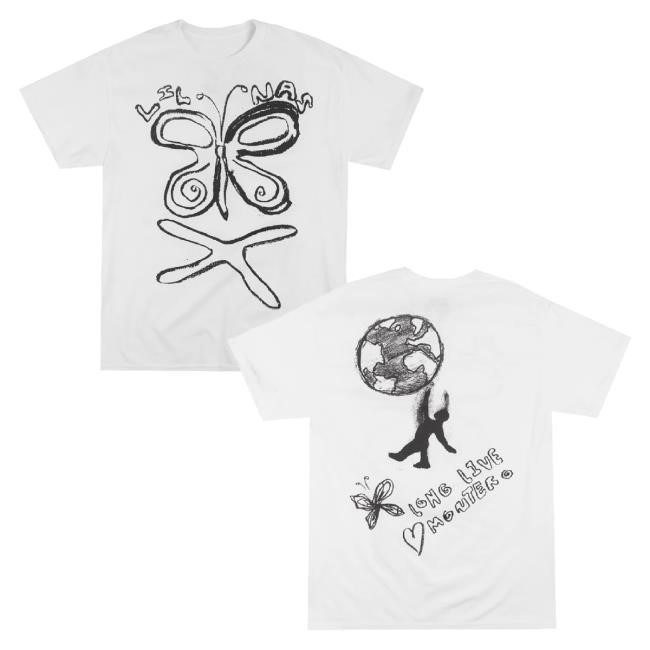 Official Steal Deal Merch Lil Nas X Classic Shirt White Long Live