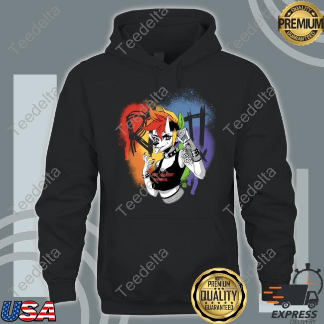 Riot Rainbow Hyena Not Fur Your Approval T Shirt