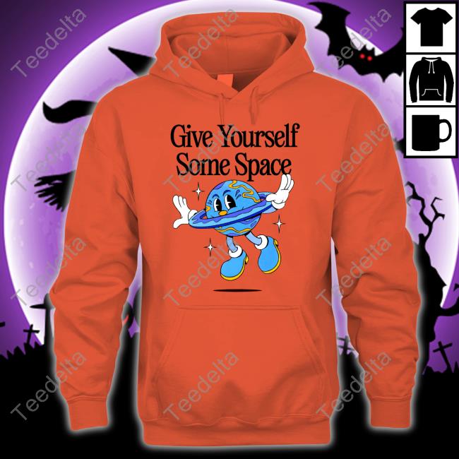 Nelson Give Yourself Some Space Long Sleeve T Shirt Madebynelson