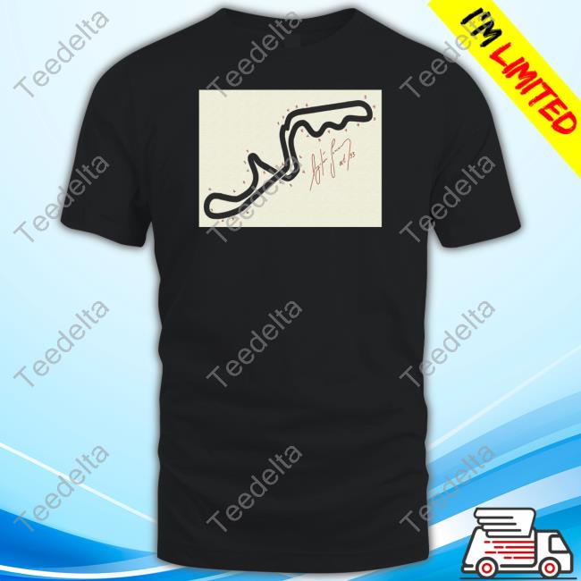 Ayrton Senna's Hand-Drawn Map Of The Suzuka Gp 1993 T-Shirt