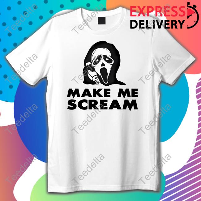 Self Proclaimed Store Ghostface Make Me Scream Sweatshirt