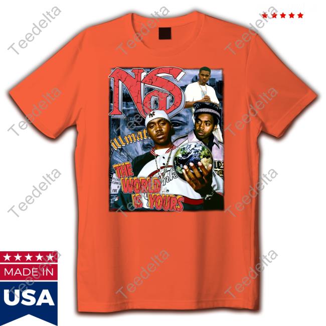 Nas Vs Jay-Z Illmatic The World Is Yours Shirt Immanuel Quickley Wearing Nas Vs Jay-Z Illmatic The World Is Yours Shirt