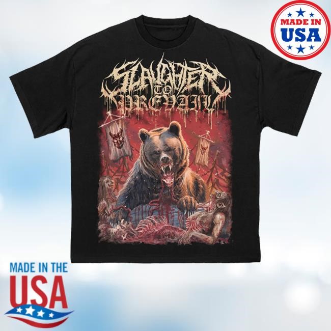 Firstblood Merch Shop Slaughter To Prevail Bear Tank Top