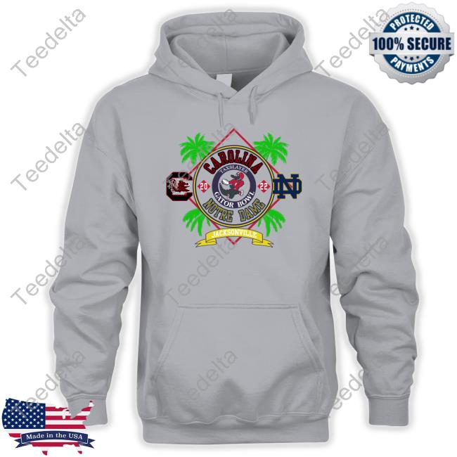 Carolina Taxslayer Gator Bowl Notre Dame Jacksonville T-Shirt