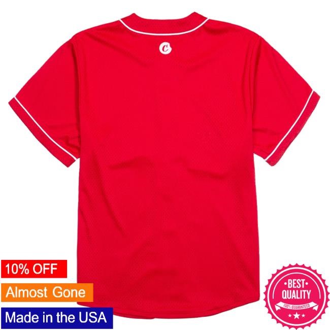 Official Cookiessf Merch Bases Loaded Mesh Baseball Jersey Tee