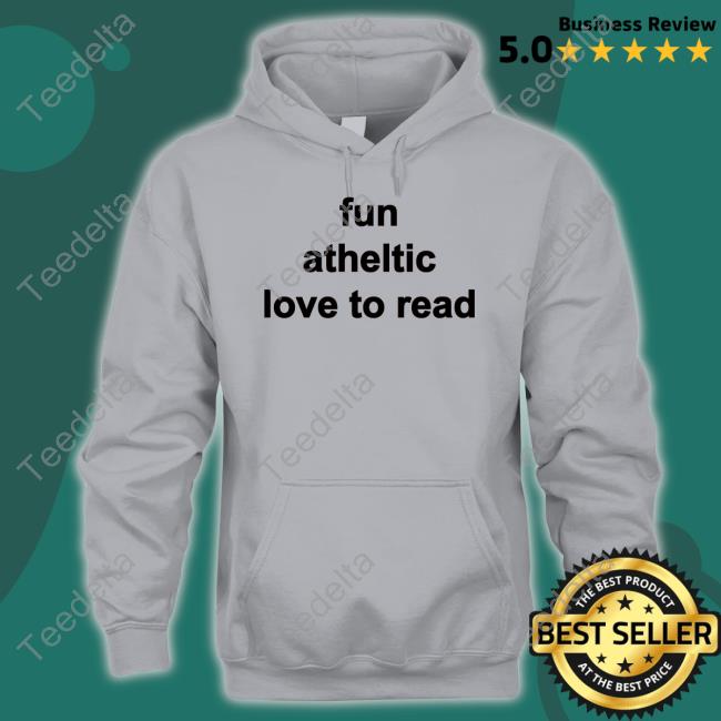 Fun Atheltic Love To Read Shirt