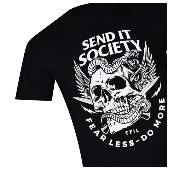 Send It Society Fear Less Do More New Shirt