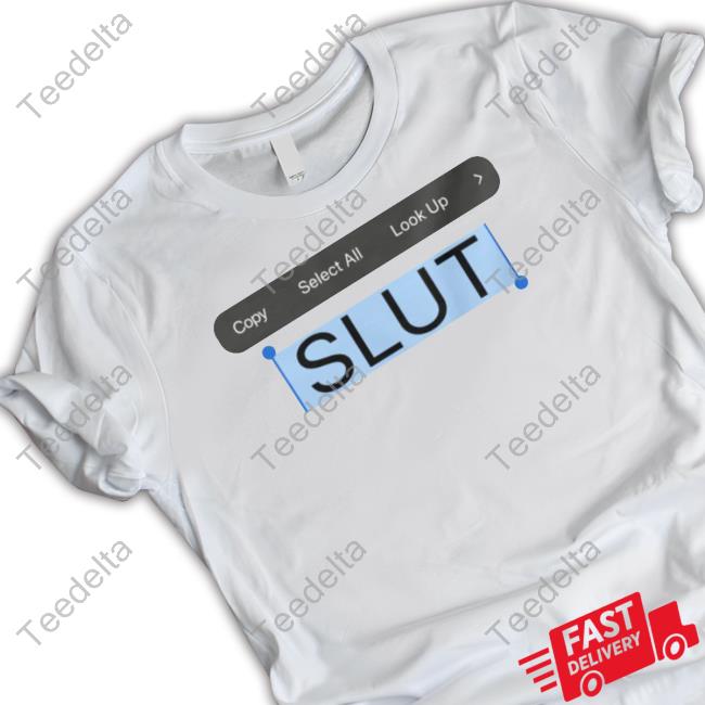 Copy, Paste, Slut Baby Tee Long Sleeve Tee