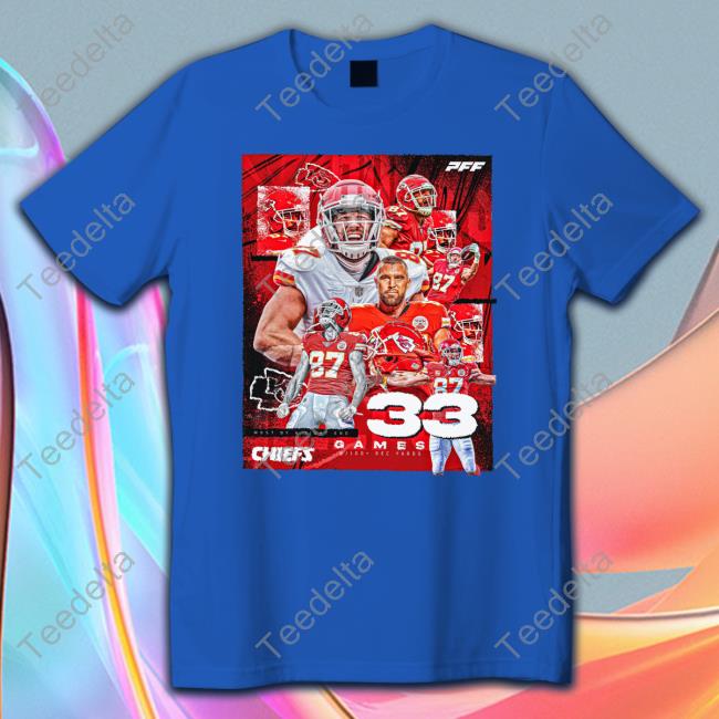 Most By Tight End Chiefs 33 Games Shirt