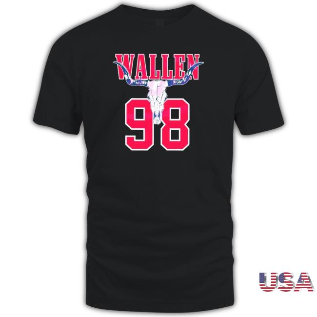 Morgan Wallen Country Music Braves 98 shirt, hoodie, tank top, sweater and long sleeve t-shirt