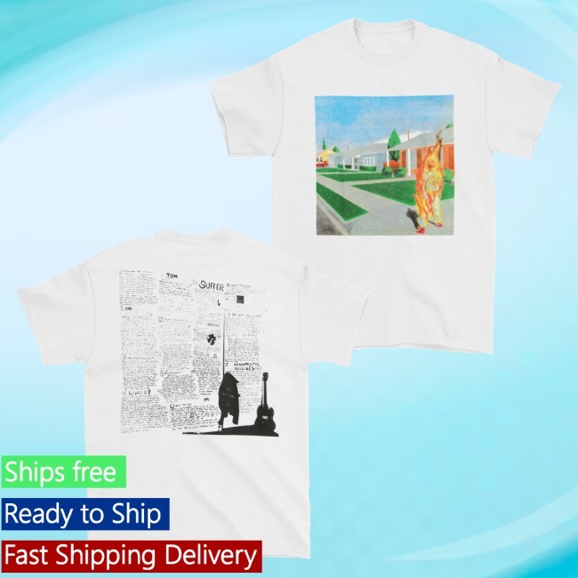 Rockabilia Merch Store Bad Religion Suffer Album Cover T-Shirt