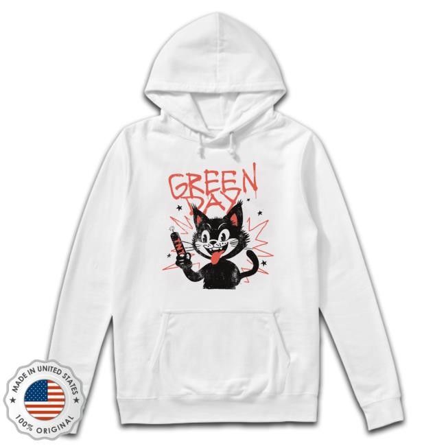 Green Day Tour 2025 Cat Tee Shirt Green Day Tour 2025 Cat Shirt, Hoodie, Sweatshirt