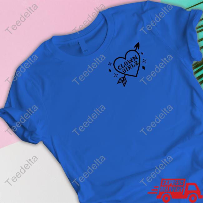 Clown Girls Tattoo Heart Hoodie