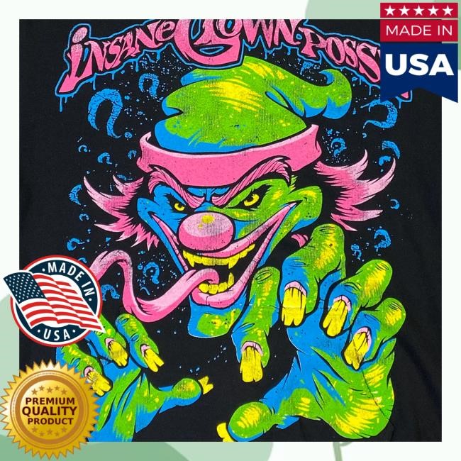 Limited Insane Clown Posse Merch Store Gonna Get Ya Clown Pullover Tee