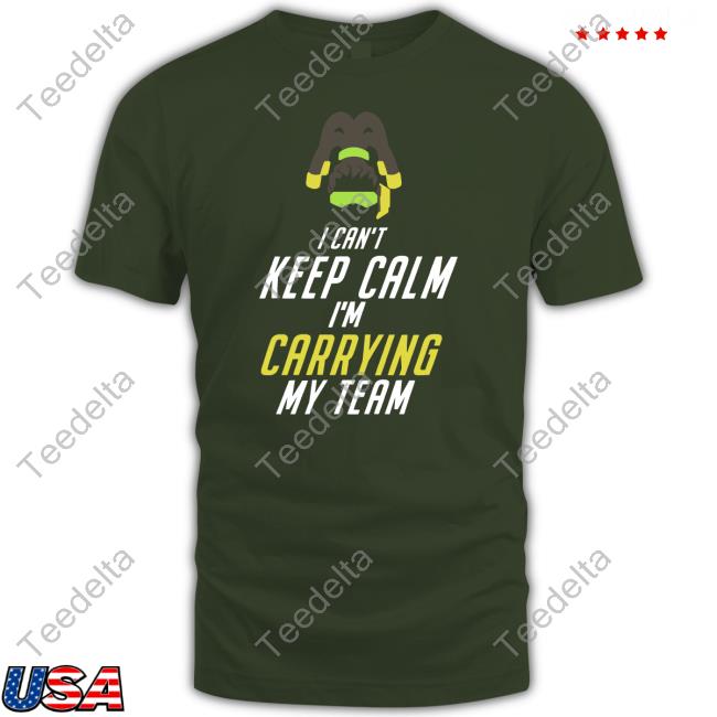 Frogger I Can't Keep Calm I'm Carrying My Team T Shirt Froggerow