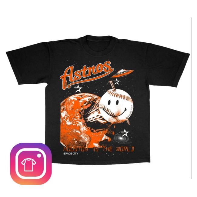 Slumped Boyz Merch Store Shop Space Astros Glow T-Shirt