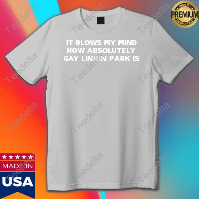 Music Enjoyer It Blows My Mind How Absolutely Gay Linkin Park Is Long Sleeve T Shirt Matty Healy
