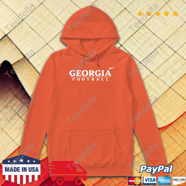 Kirby Smart Wearing Georgia Football Hoodie