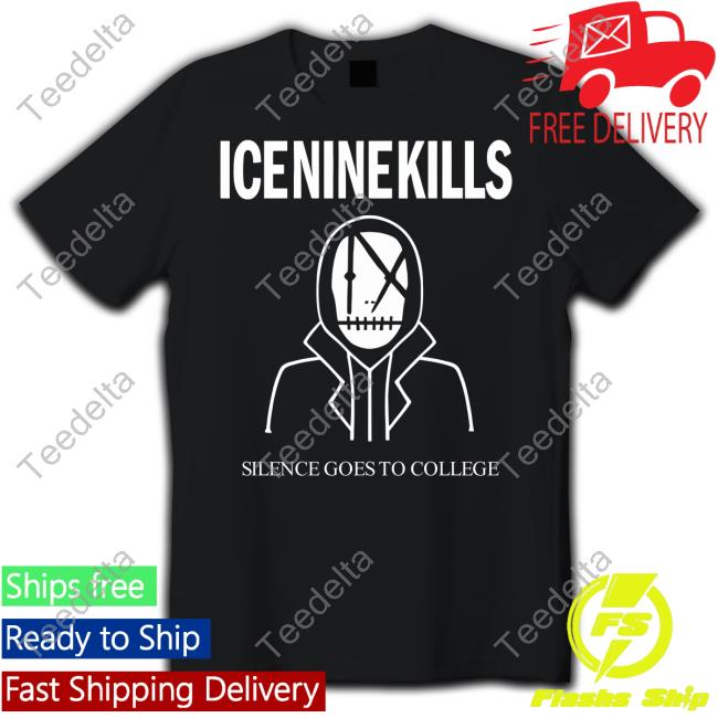 Official Iceninekills Silence Goes To College Hoodie