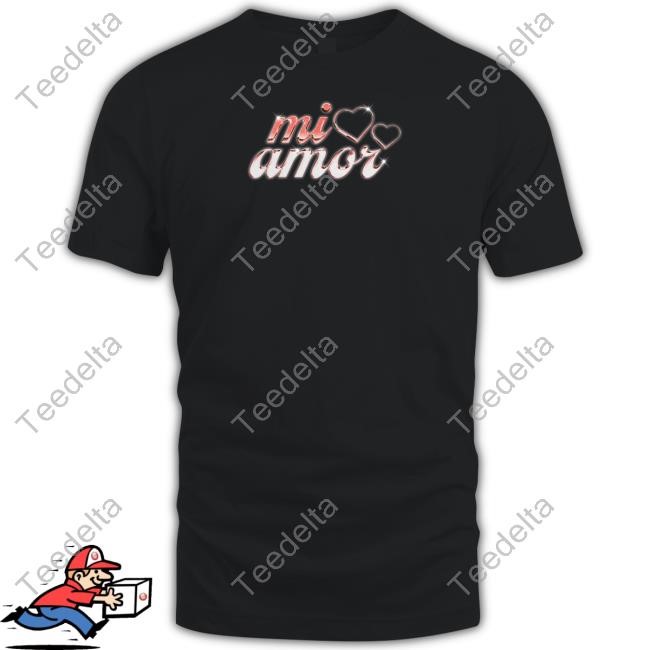 Mi Amor Text Tee Shirt