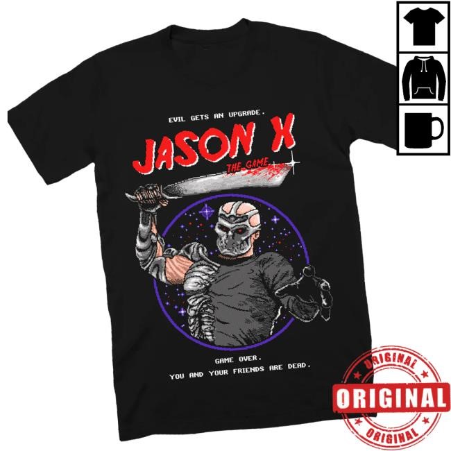 Indiemerchstore Merch Jason X Retro Video Game Shirts