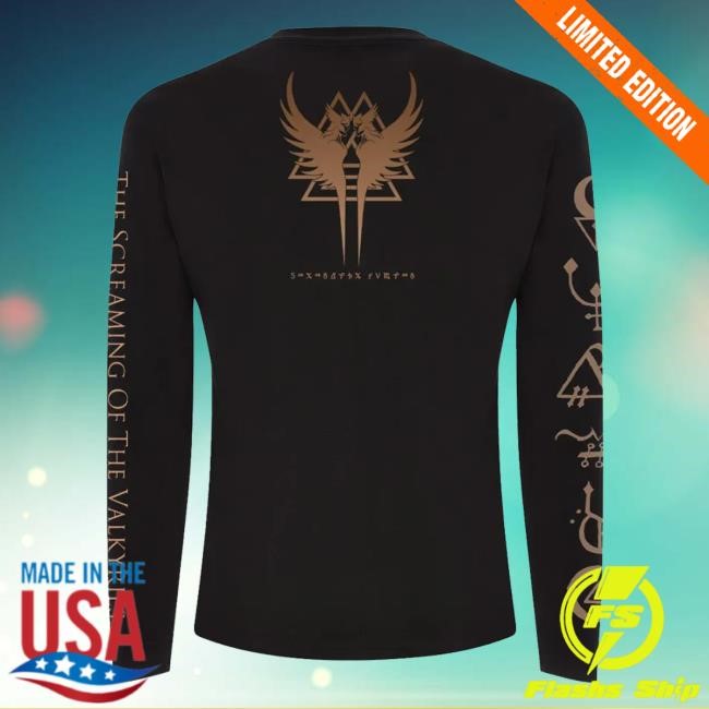 Trending Cradle Of Filth Merch Store Cradle Of Filth - The Screaming Of The Valkyries - Long Sleeve Tee Shirt