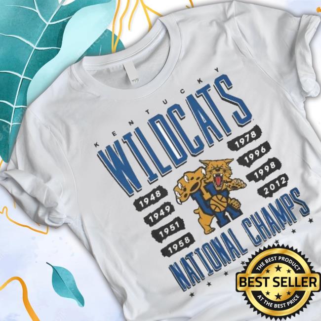 University Of Kentucky Basketball 8-Time National Champs shirt