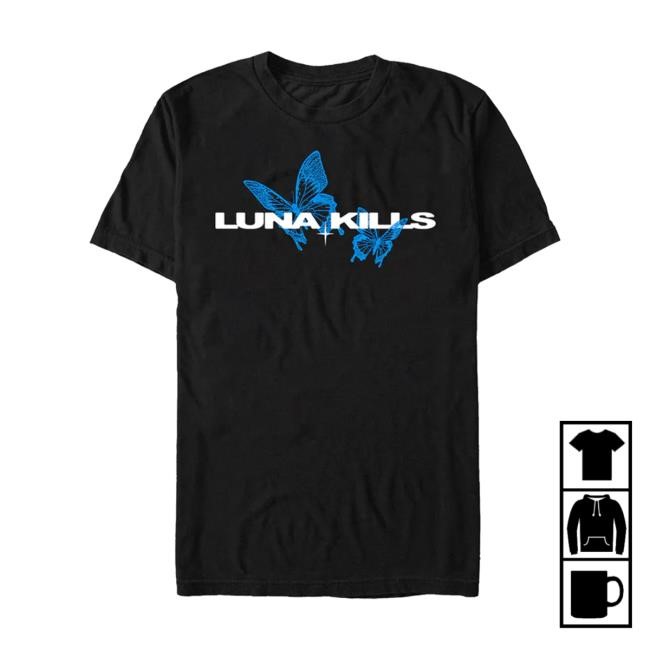 Impericon Store Luna Kills - Butterflies Long Sleeve Shirt