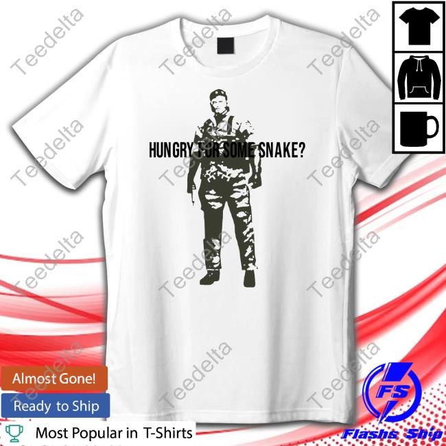 Official Hungry For Some Snake Solid T Shirt