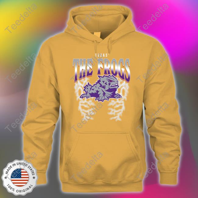 Barstool Sports Store Texas' The Frogs Tees The Boys Frogs Lightning Tees Bussin With The Boys