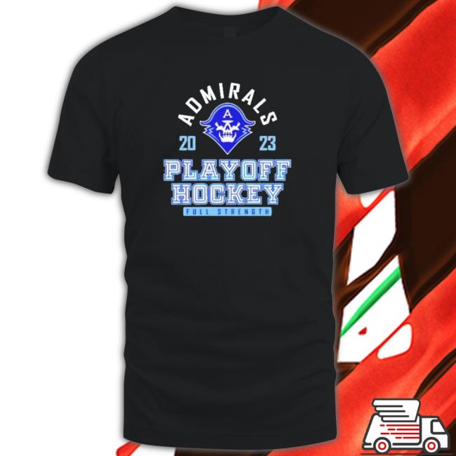 Official Milwaukee Admirals Admirals Calder Cup Playoff Hockey 2023 Crewneck Sweatshirt