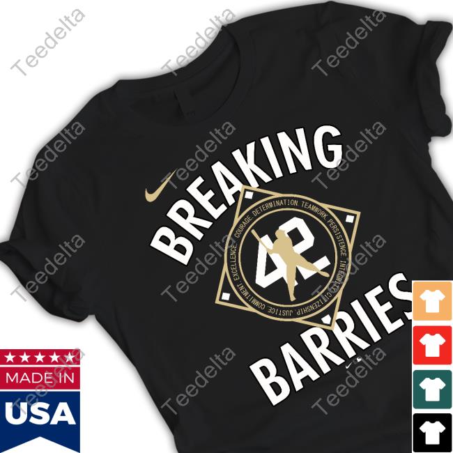 Breaking Barriers Courage Determination Teamwork Persistence Integrity Citizenship Justice Commitment Exellence Tank Top