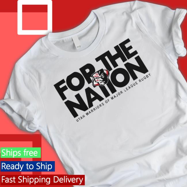 Mlr Utah Warriors For The Nation shirt Mlr Utah Warriors For The Nation Shirt