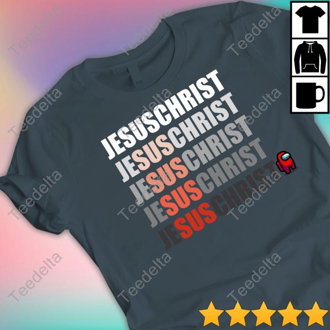 Jesus Christ Sus Among Us Long Sleeve Tee