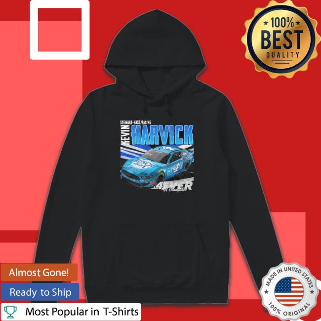 Stewart-Haas racing Kevin Harvick 4ever a champion Busch Light shirt, hoodie, tank top, sweater and long sleeve t-shirt