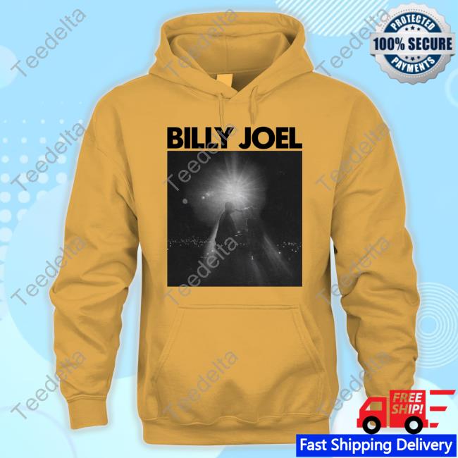 Billy Joel Merch Billy Joel Turn The Lights Back On Photo Hoodie Sweatshirt Billy Joel Turn The Lights Back On Photo Tee Shirt