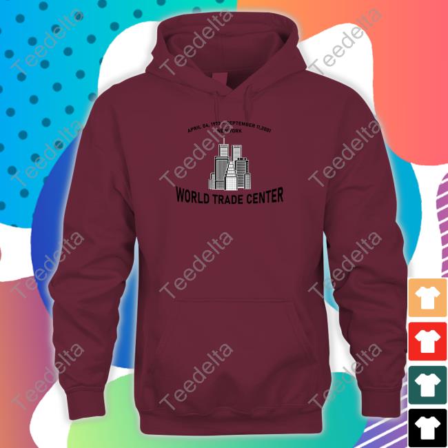Kate Bush's Husband New York World Trade Center Tee Shirt New York World Trade Center Hoodie