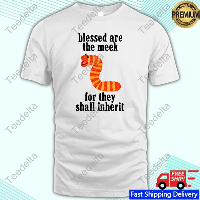 Blessed Are The Meek For They Shall Inherit Hooded Sweatshirt