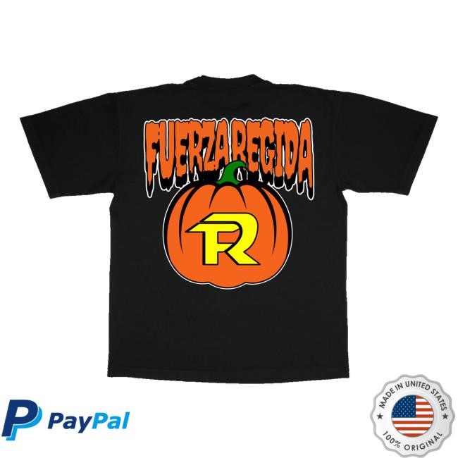 Fuerza Regida Merch Store Jack-O-Lantern T-Shirt, Hoodie, Tank Top, Sweater And Long Sleeve T-Shirt Fuerza Regida Merch Store Jack-O-Lantern Sweatshirt