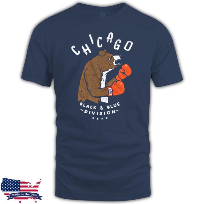 Chitownclothing Black And Blue Division shirt