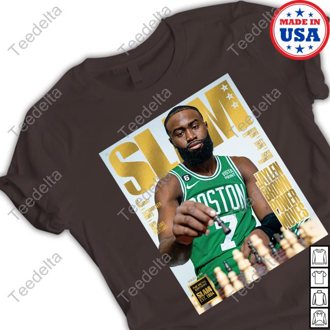 Gold Metal Slam 242 Jaylen Brown Tee