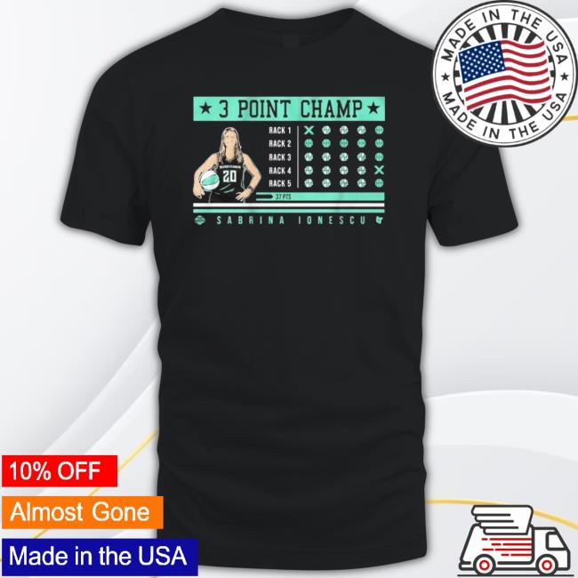 Sabrina Ionescu 3-Point Champ Shirt