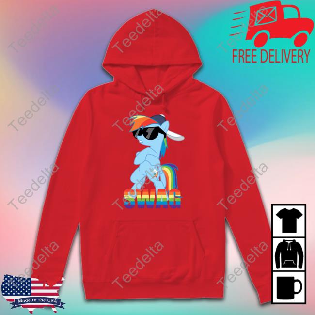 Obi Edolasim Rainbow Dash Has All The Swag Essential Hoodie